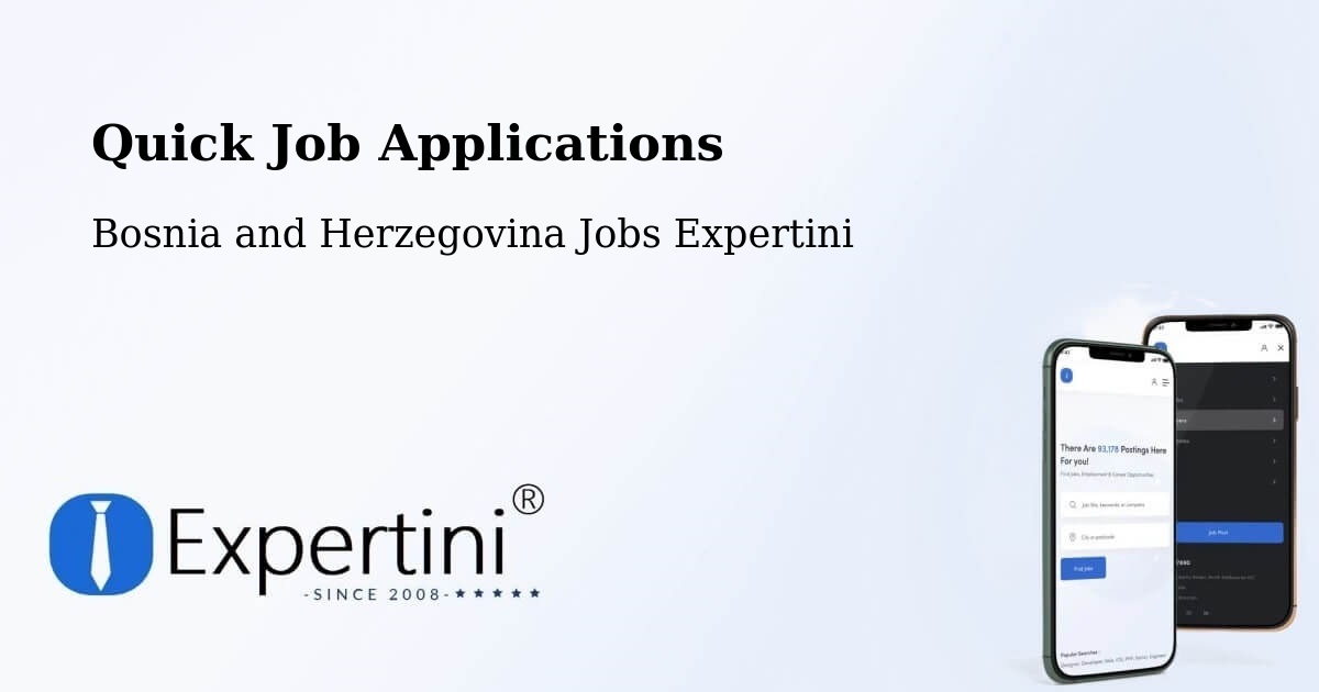 Quick Apply Feature – Sarajevo - Bosnia and Herzegovina Jobs Expertini
